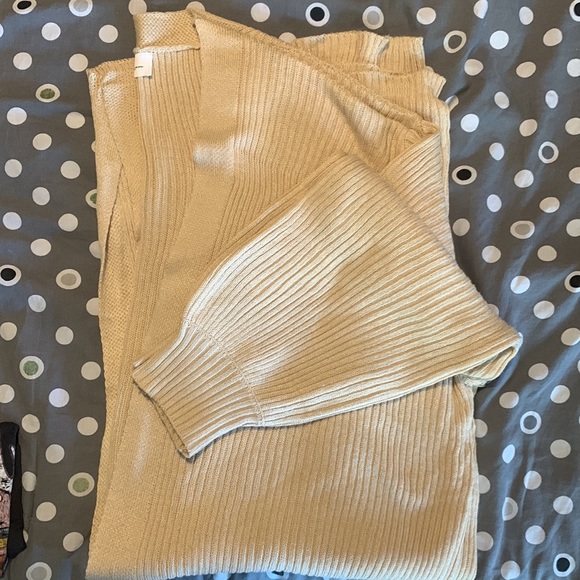 Sweet Lemon cream colored Duster Sweater - Picture 8 of 8